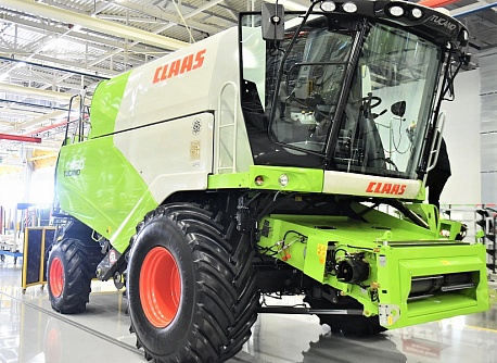CLAAS, a Krasnodar manufacturer of agricultural machinery, performed half of the investment contract ahead of schedule