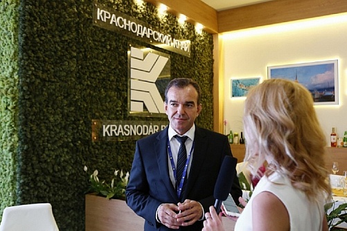 Veniamin Kondratiev: the Krasnodar Krai is planning to conclude agreements amounting to more than 150 billion roubles at the 2022 St Petersburg International Economic Forum 