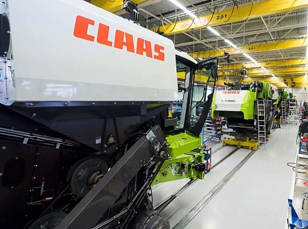 The Claas plant in Krasnodar plans to export its products to Japan and China